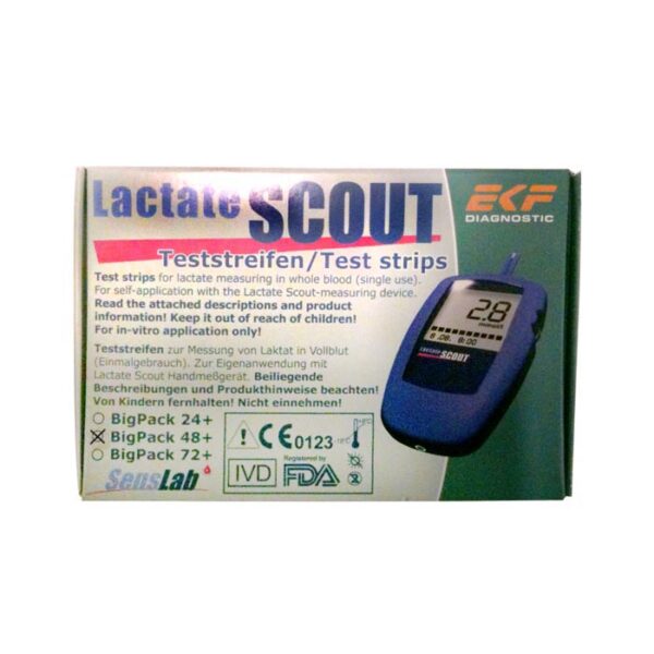 48 Lactate Scout Test Strips