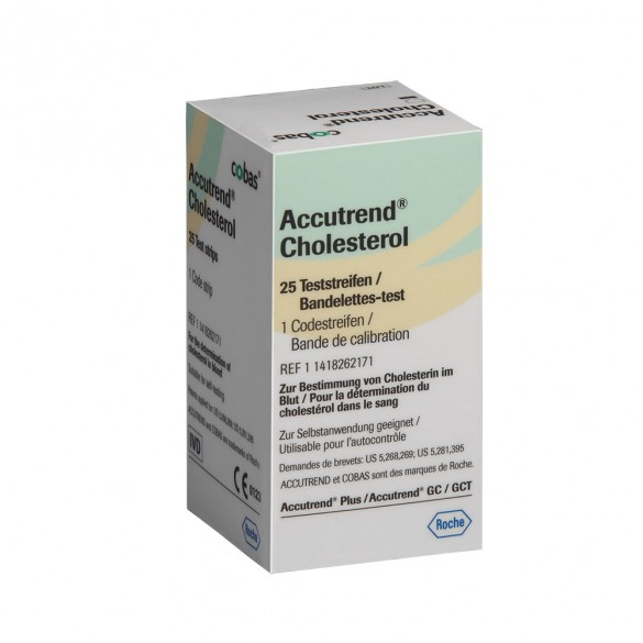 Accutrend Cholesterol Strips