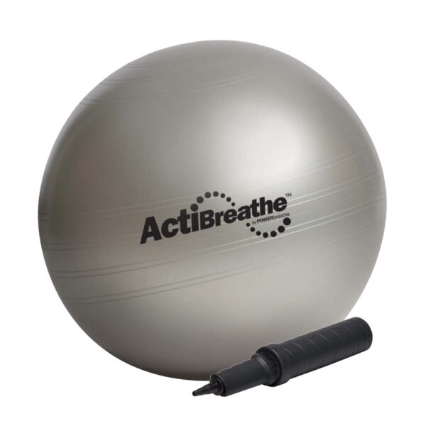 ActiBreathe Core Stability Ball (65cm) and Pump