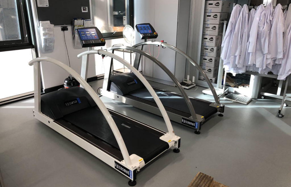 h/p/cosmos treadmills at Swansea Univerity