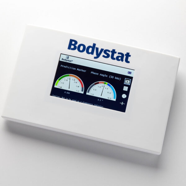 Bodystat MultiScan 5000 showing screen with prediction marker and phase angle